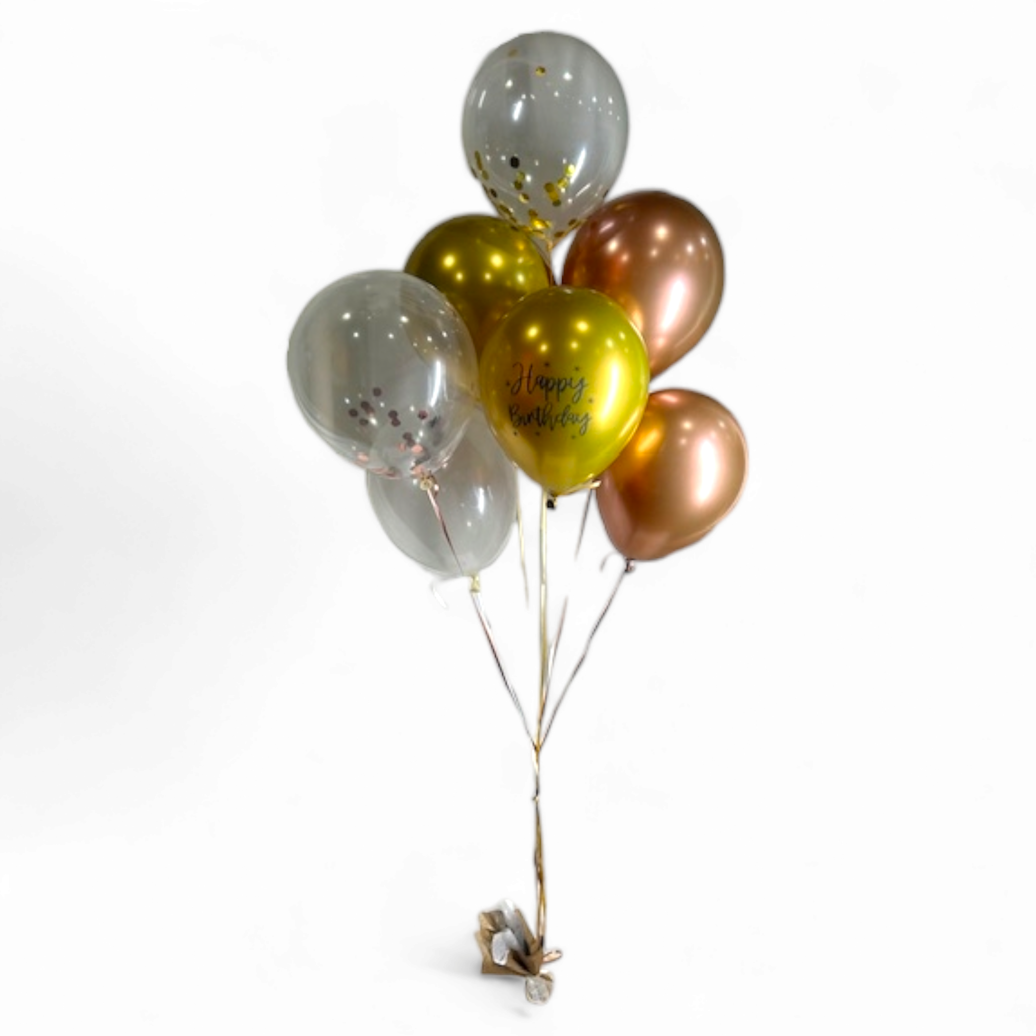 Rose-Gold-and-Gold-HappyBirthday-balloonbouquet