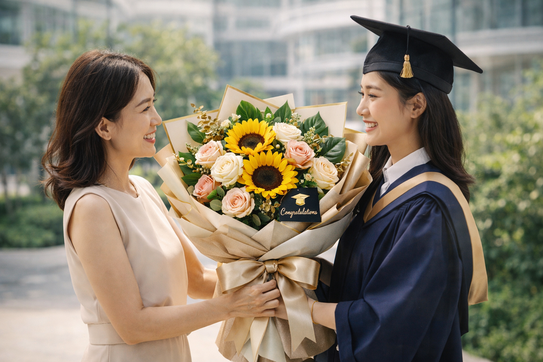 Graduation Flowers Singapore: Ultimate Convocation Bouquet Guide 2026