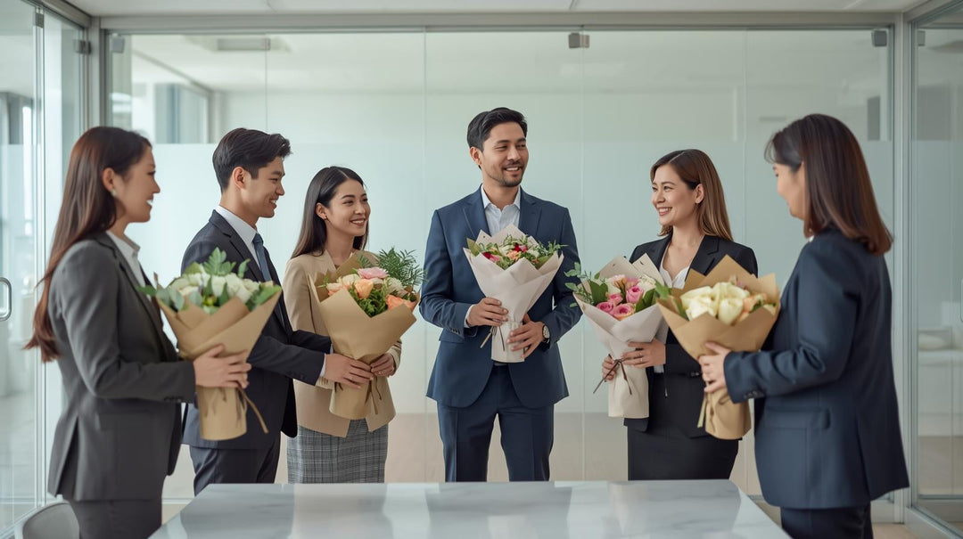 Flowers for Employee Appreciation Gifts: Singapore's Complete Business Guide 2025