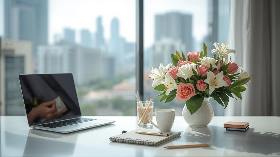 Office Desk Flowers Singapore: Transform Your Workspace with Fresh Blooms 2025