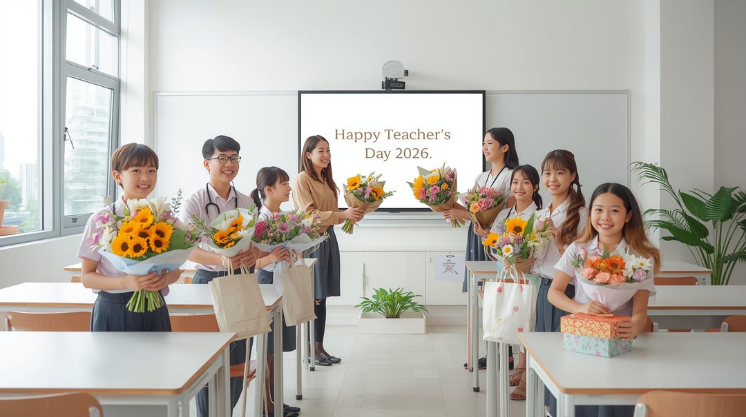 Teachers' Day Flowers Singapore: Honoring Educators on the First Friday of September 2026