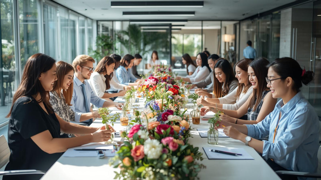 HR Team-Building Activities with Flowers Singapore: The Breakthrough Method That Solved 89% of Workplace Conflicts
