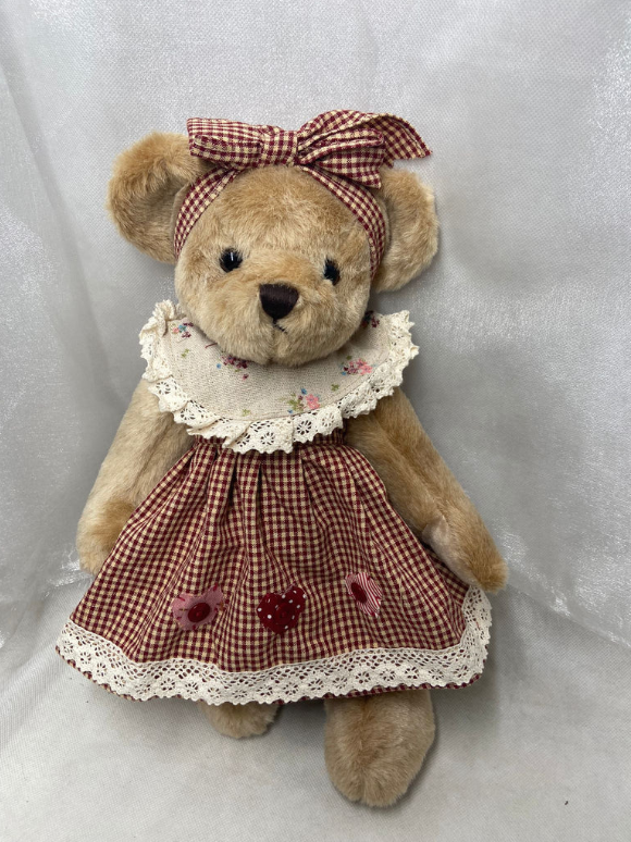 13-inch-bear-in-dotted-red-dress