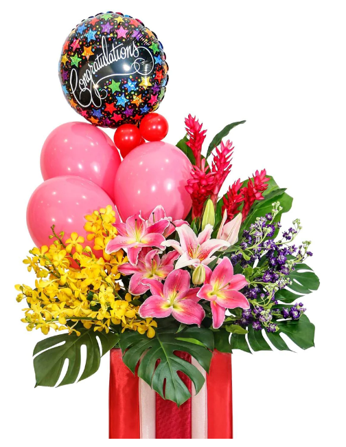 flowerstand-rosepink-latex-balloon-congratulation-foil-balloon-lily-matthiola-red-ginger-with-white-background-zoomed