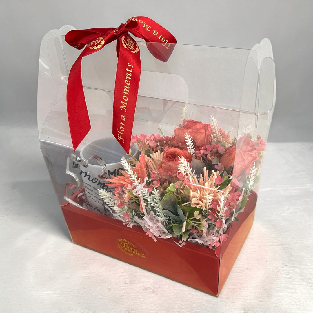 Mom’s Gift Box - with Mug & Plaque_4 FLORAMOMENTS.SG: Express Florist Delivery Singapore