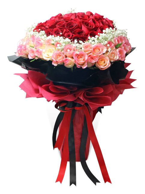bouquet-red-roses-baby_s-breath-pink-roses-vision1