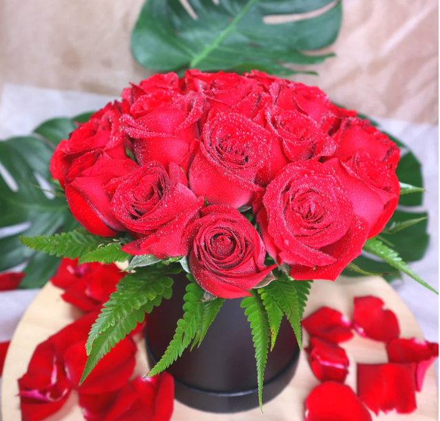 vase-red-super-roses-in-a-black-round-flora-box-against-a-lifestyle-backdrop